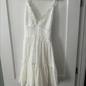 COPY - White mini sundress